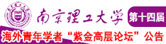 性感操骚逼美女操逼南京理工大学第十四届海外青年学者紫金论坛诚邀海内外英才！